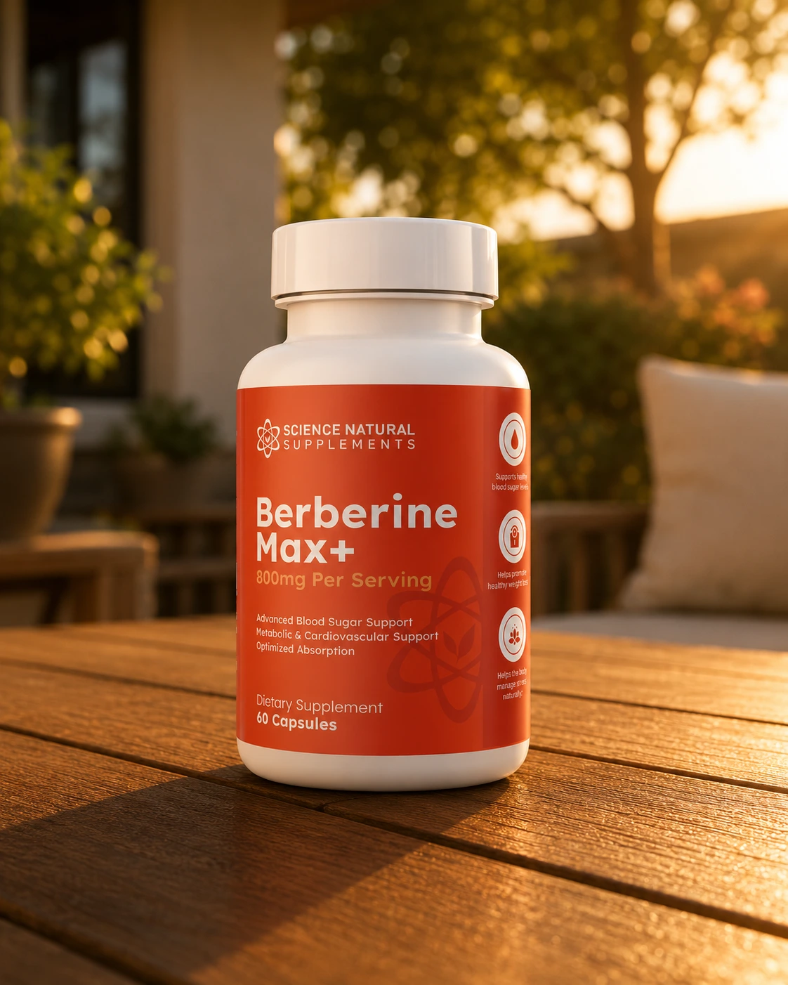 Berberine 800mg – Science Natural Supplements