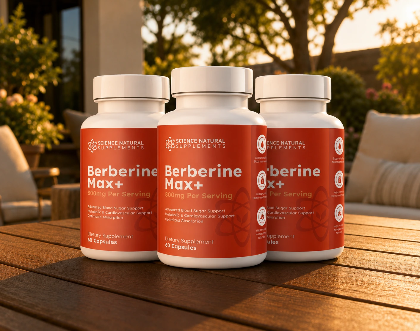 Berberine 6 Bottles