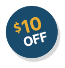 $10 OFF