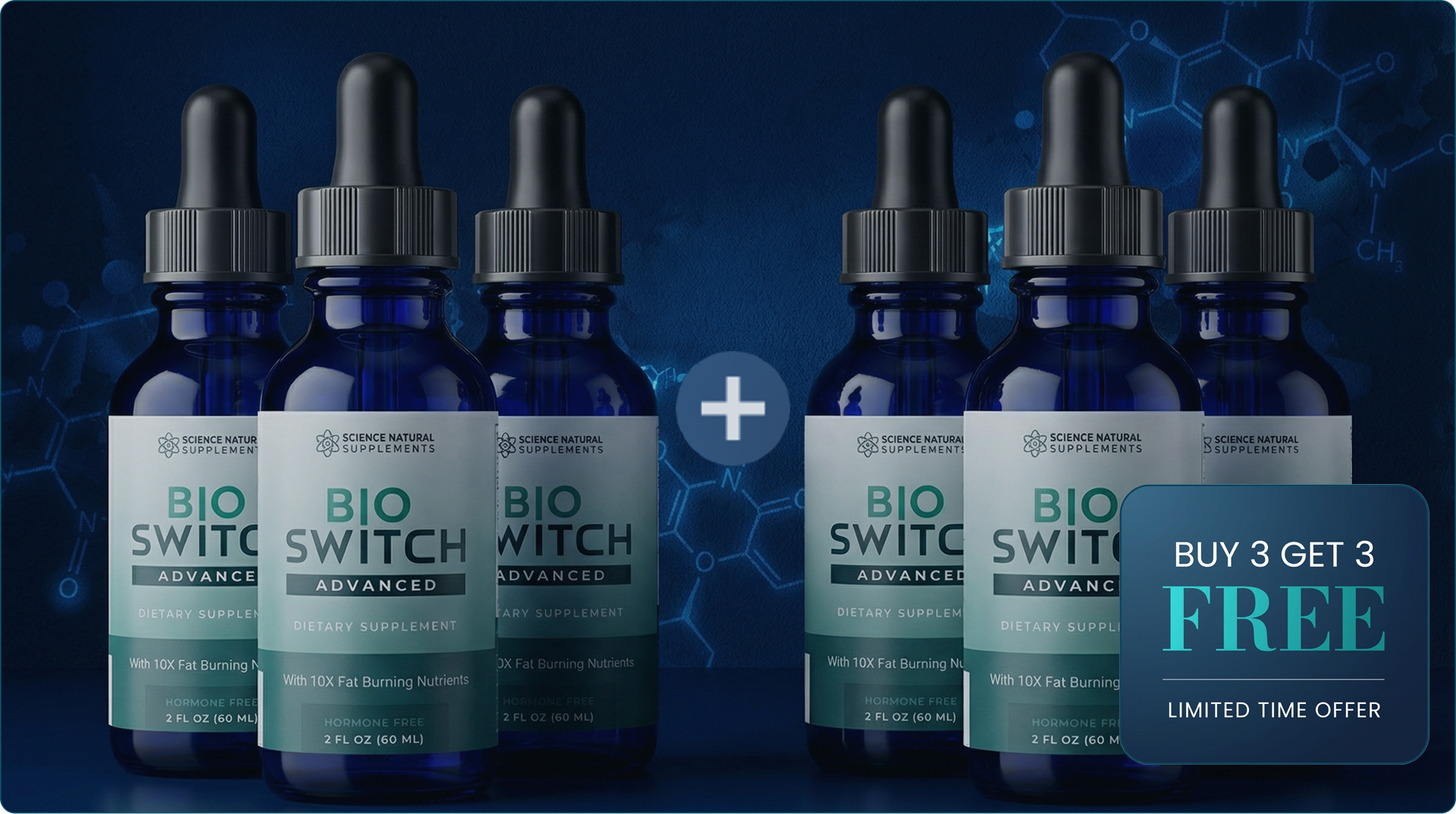 BioSwitch Advanced bottles
