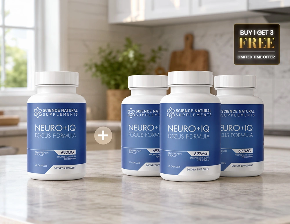 4 Bottles of Premium Neuro+IQ
