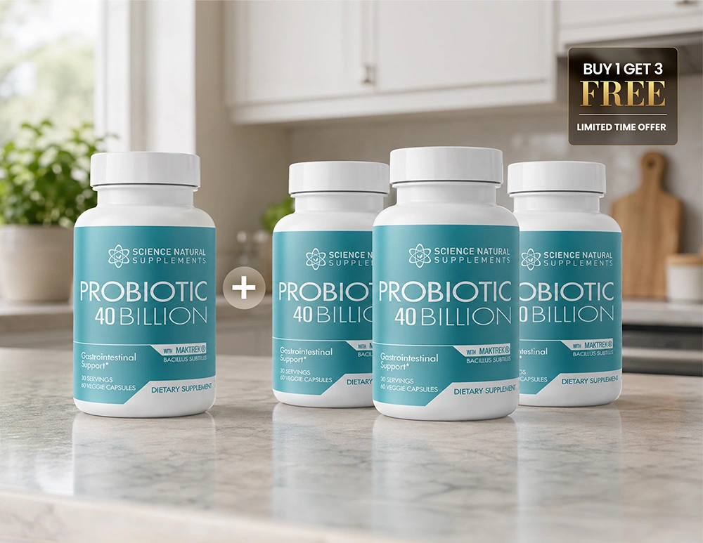 4 Bottles of Premium Probiotic